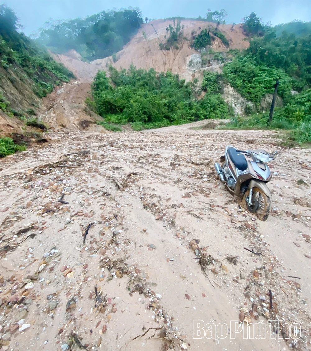 Xã vùng cao Quy Đức khẩn trương ứng phó và khắc phục hậu quả bão lũ
