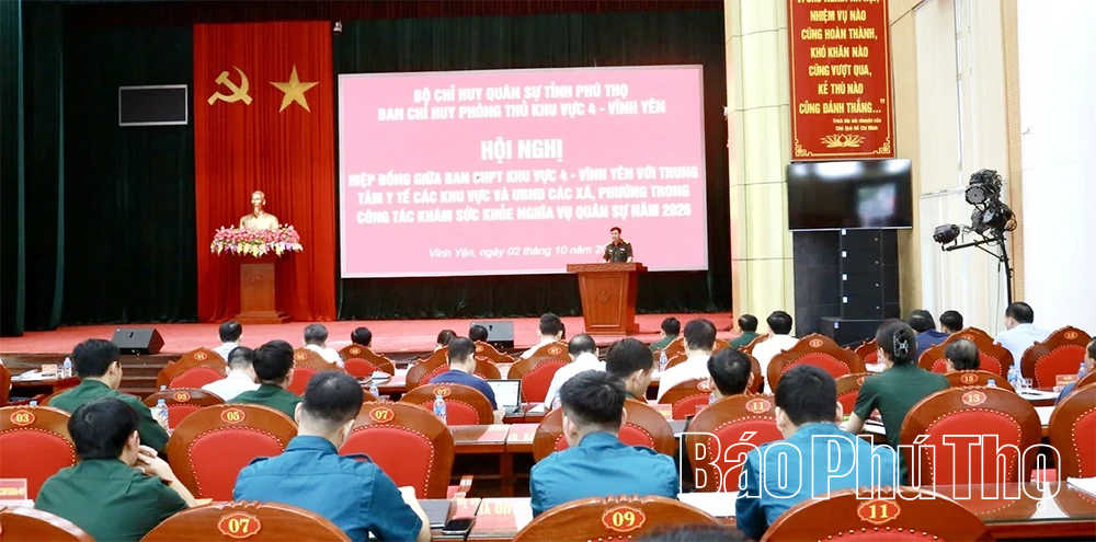 Hiệp đồng công tác khám tuyển nghĩa vụ quân sự năm 2026