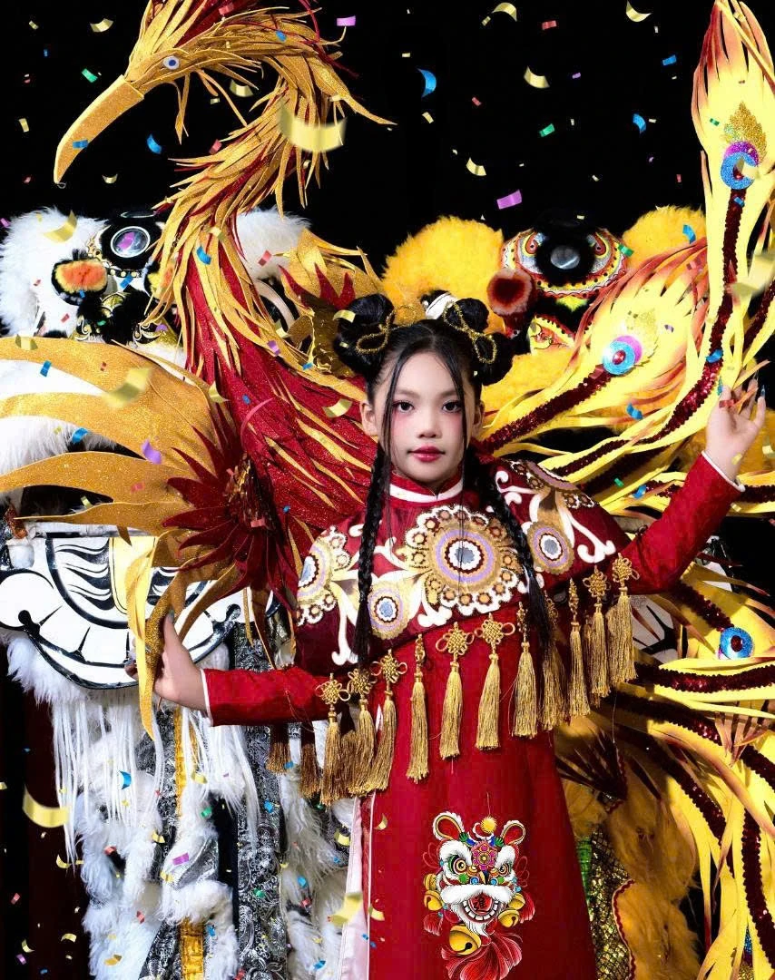 Á quân Siêu mẫu nhí toàn năng mùa 2 Ánh Minh hóa thân ấn tượng trong bộ ảnh Trung thu