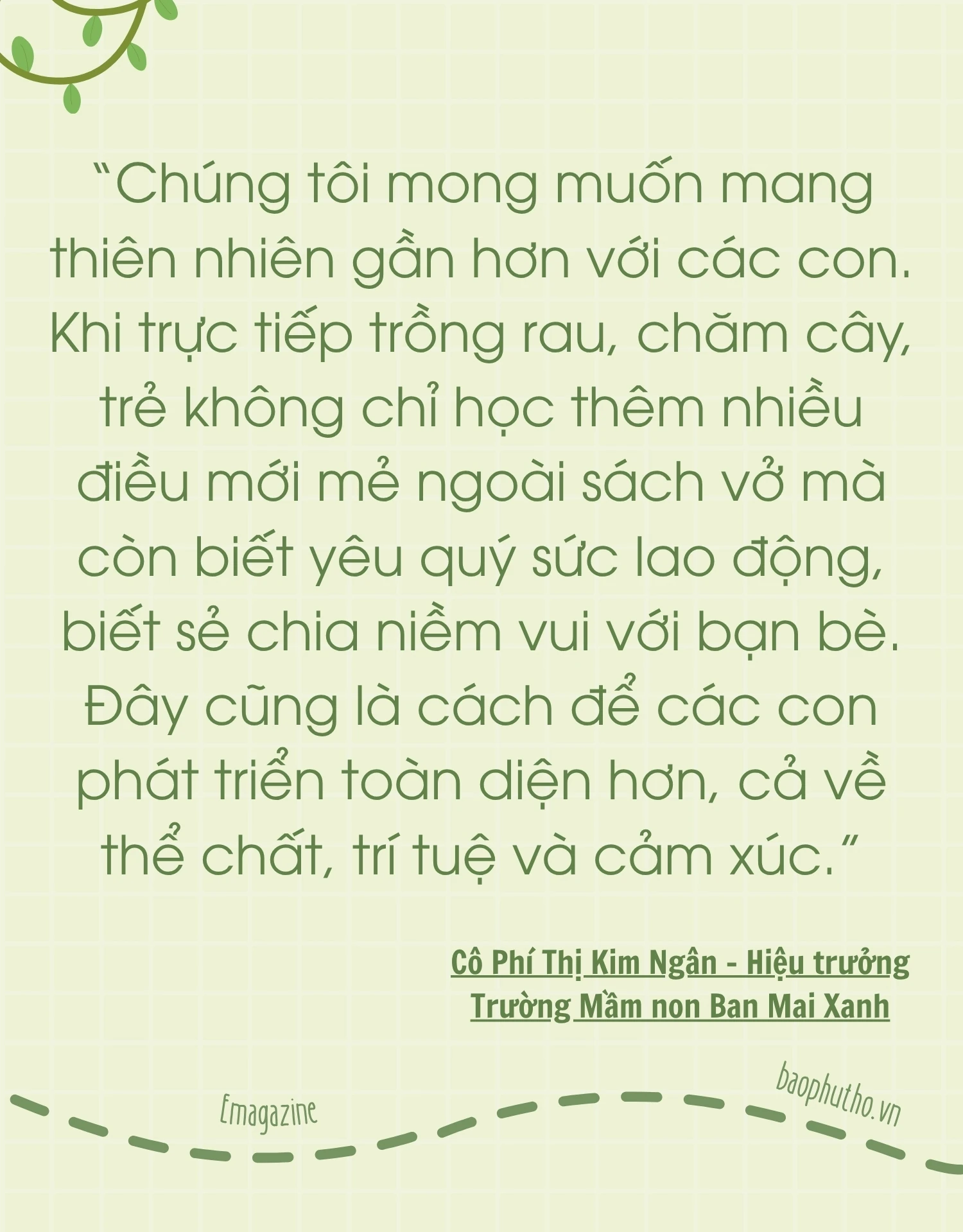 Sống xanh trong phố