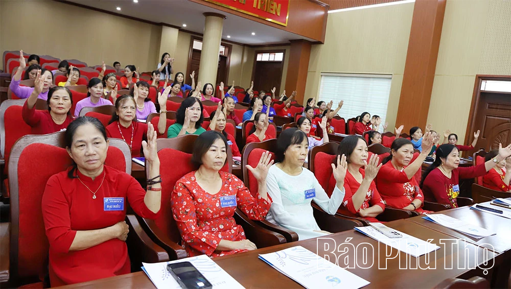 Đại hội đại biểu phụ nữ xã Lâm Thao lần thứ I, nhiệm kỳ 2025-2030