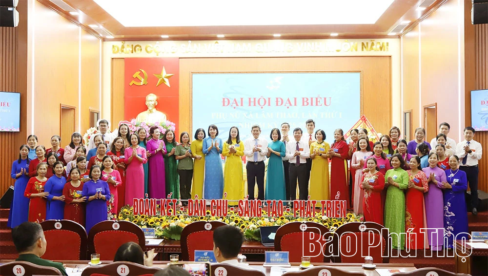 Đại hội đại biểu phụ nữ xã Lâm Thao lần thứ I, nhiệm kỳ 2025-2030