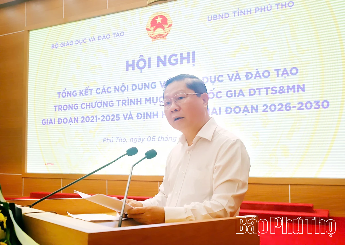 Quan tâm đầu tư cho giáo dục vùng đồng bào dân tộc thiểu số và miền núi