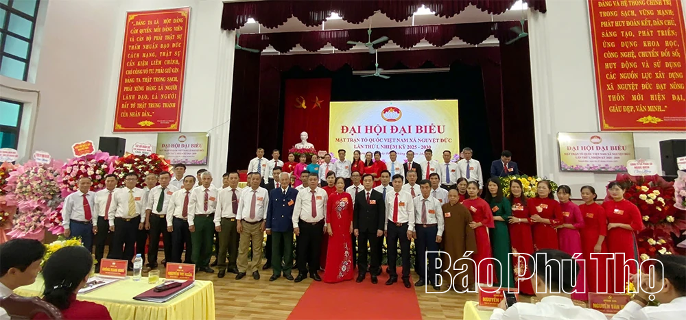Đại hội đại biểu Mặt trận Tổ quốc xã Nguyệt Đức lần thứ I, nhiệm kỳ 2025 - 2030