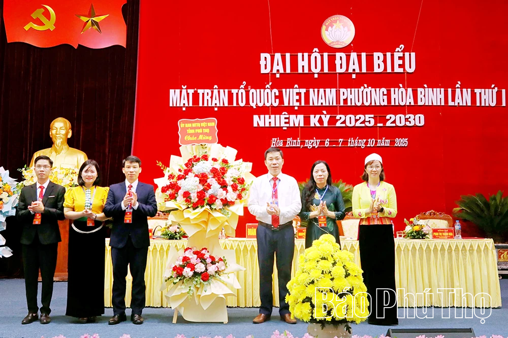 Đại hội MTTQ Việt Nam phường Hòa Bình lần thứ I, nhiệm kỳ 2025–2030
