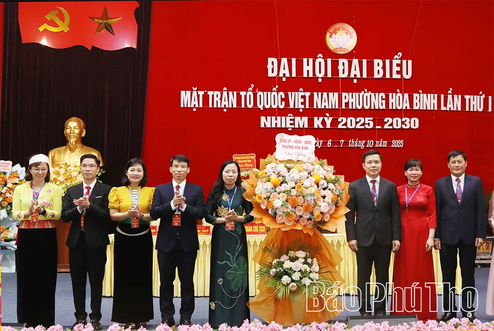 Đại hội MTTQ Việt Nam phường Hòa Bình lần thứ I, nhiệm kỳ 2025–2030