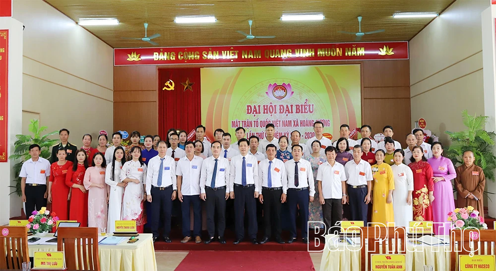 Hiệp thương cử 57 vị Ủy viên Ủy ban Mặt trận Tổ quốc xã Hoàng Cương khóa I