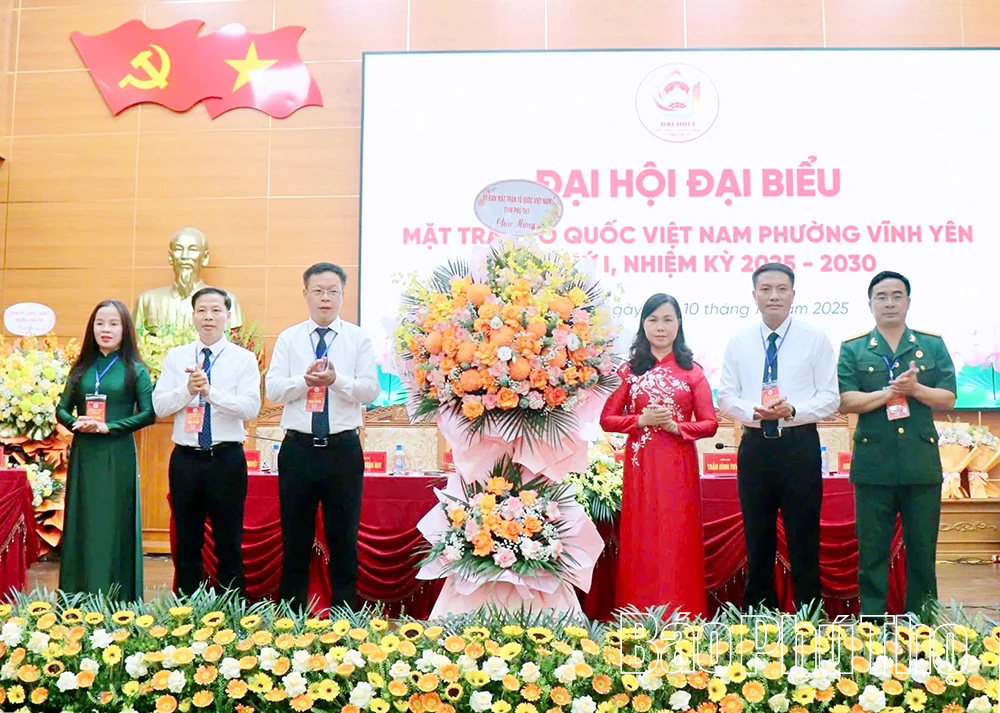 Phát huy sức mạnh khối đại đoàn kết toàn dân tộc, xây dựng phường Vĩnh Yên văn minh, hiện đại