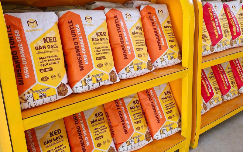 Keo dán gạch chất lượng cao - Bước tiến quan trọng thay thế xi măng hồ dầu