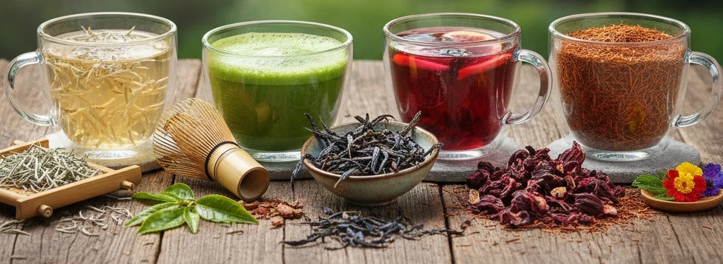 5 loại trà có nhiều chất chống oxy hóa độc đáo hơn trà xanh- Ảnh 1. 5 loại trà có nhiều chất chống oxy hóa độc đáo hơn trà xanh