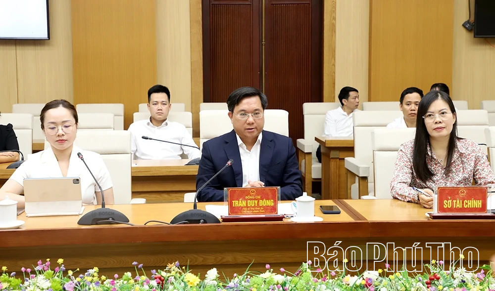 Chủ tịch UBND tỉnh Trần Duy Đông tiếp và làm việc với lãnh đạo Công ty Ô tô Toyota Việt Nam