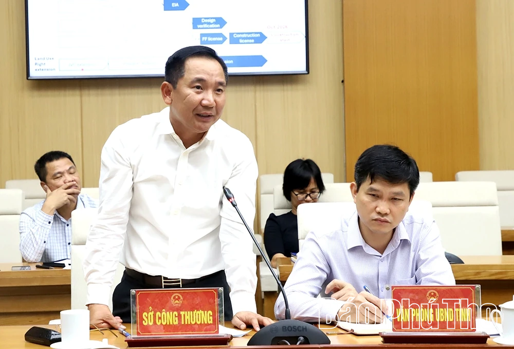 Chủ tịch UBND tỉnh Trần Duy Đông tiếp và làm việc với lãnh đạo Công ty Ô tô Toyota Việt Nam