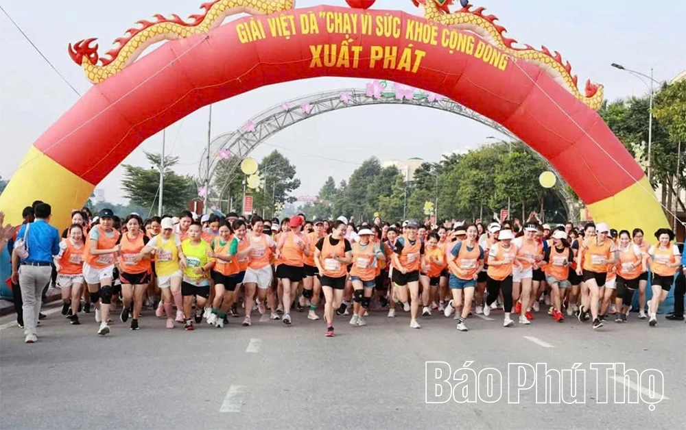 Giải việt dã “Chạy vì sức khỏe cộng đồng”