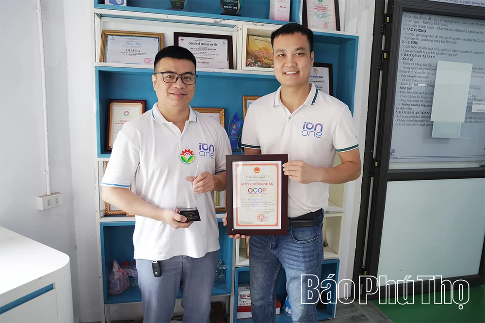 Công ty cổ phần nước ION ONE Việt Nam chinh phục người tiêu dùng bằng chất lượng sản phẩm