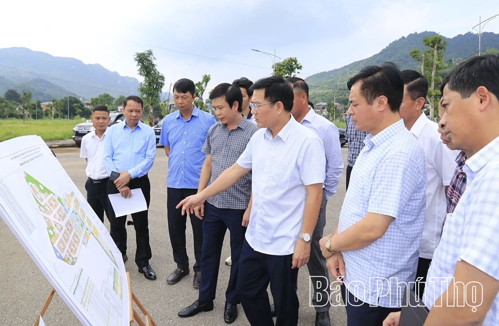 Kiểm tra, tháo gỡ khó khăn các dự án trên địa bàn 3 phường Kỳ Sơn, Hòa Bình, Thống Nhất