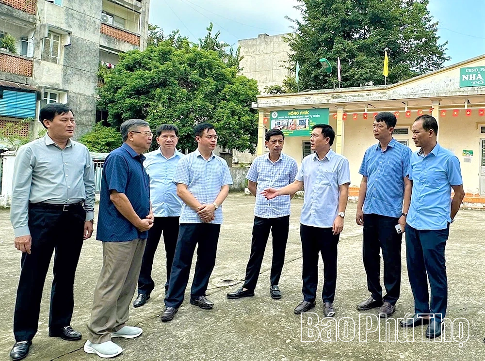 Kiểm tra, tháo gỡ khó khăn các dự án trên địa bàn 3 phường Kỳ Sơn, Hòa Bình, Thống Nhất
