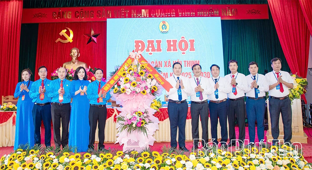 Đại hội Công đoàn xã Hội Thịnh lần thứ I, nhiệm kỳ 2025 - 2030