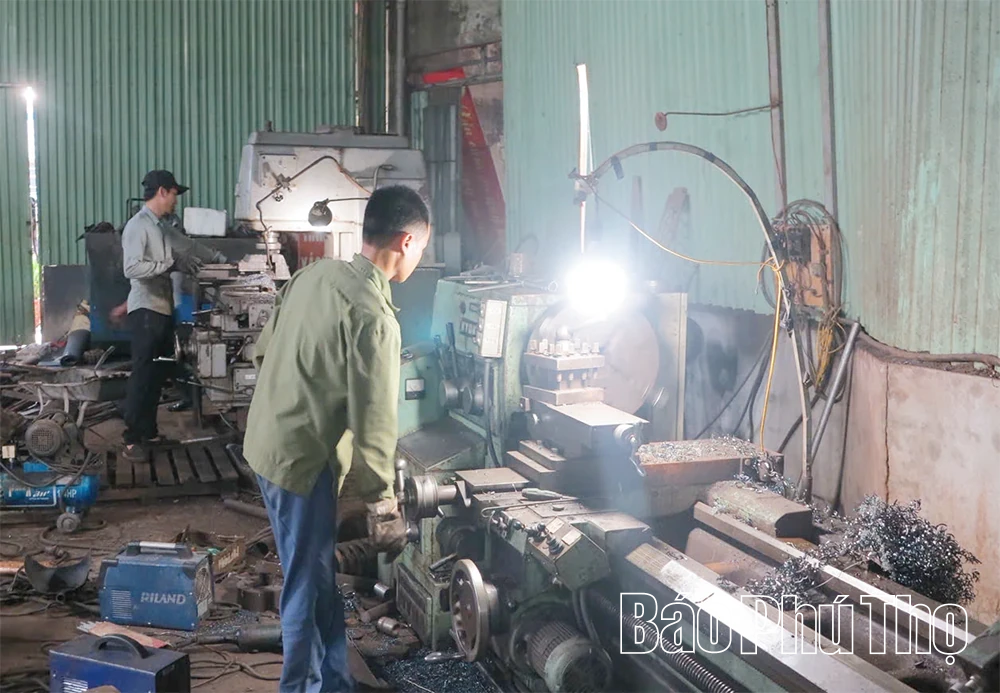 Phát triển công nghiệp - tiểu thủ công nghiệp ở Đoan Hùng