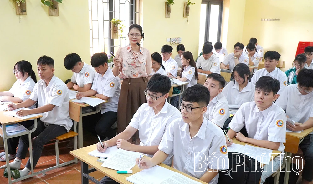 Trường THPT Công nghiệp Việt Trì đổi mới sáng tạo trong dạy và học