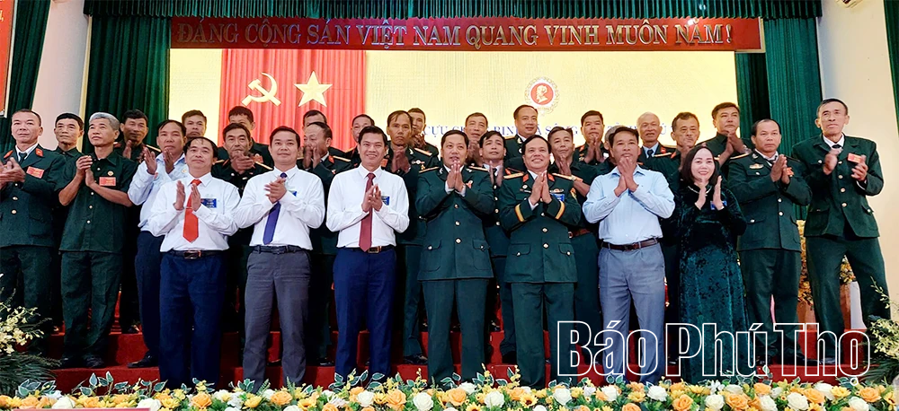 Đại hội đại biểu Hội Cựu chiến binh xã Sông Lô nhiệm kỳ 2025-2030