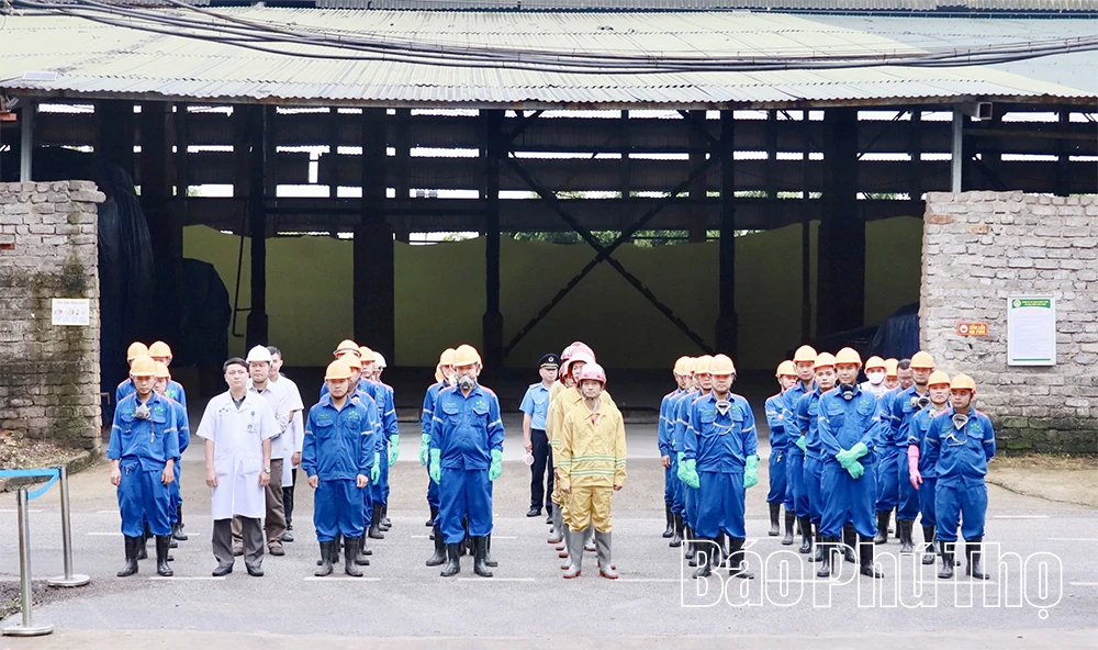 Diễn tập ứng phó sự cố hóa chất và phòng ngừa, ứng phó sự cố môi trường