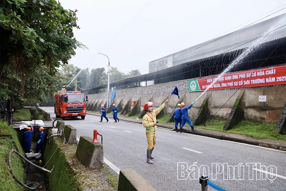 Diễn tập ứng phó sự cố hóa chất và phòng ngừa, ứng phó sự cố môi trường