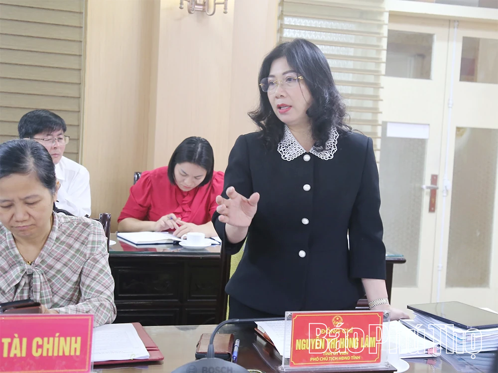 Ban Văn hóa - Xã hội thẩm tra các nội dung trình tại Kỳ họp thứ Ba, HĐND tỉnh