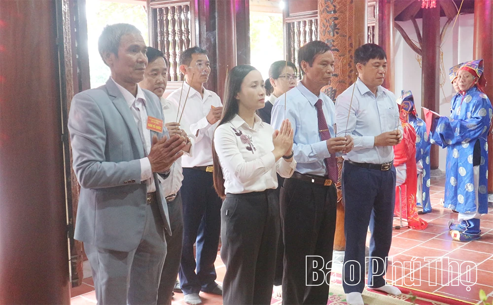 Lễ hội truyền thống đền Vân Luông