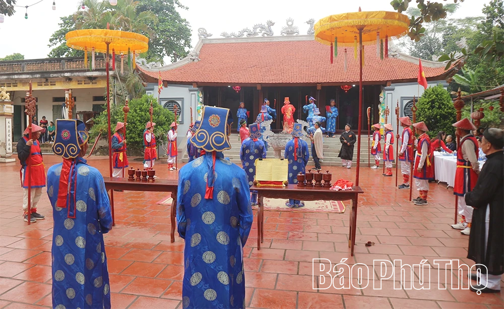 Lễ hội truyền thống đền Vân Luông