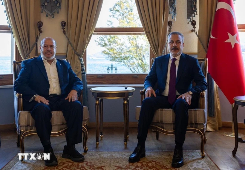 Thủ lĩnh Hamas gặp Ngoại trưởng Thổ Nhĩ Kỳ để cứu vãn thỏa thuận ngừng bắn Gaza