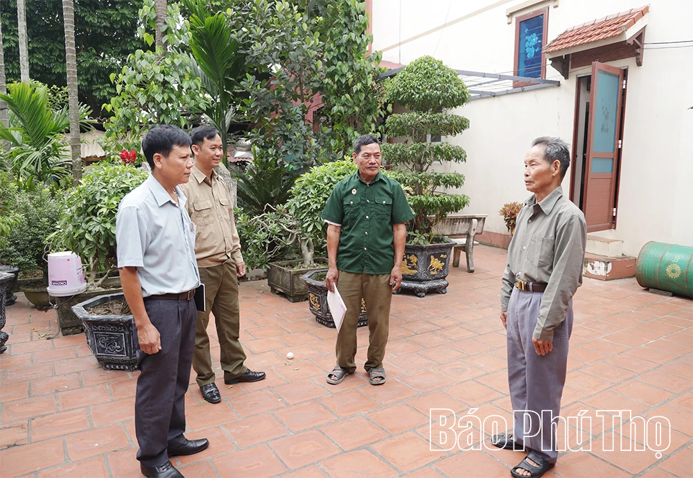 Cựu chiến binh xã Yên Lạc - Nòng cốt trong phong trào Dân vận khéo