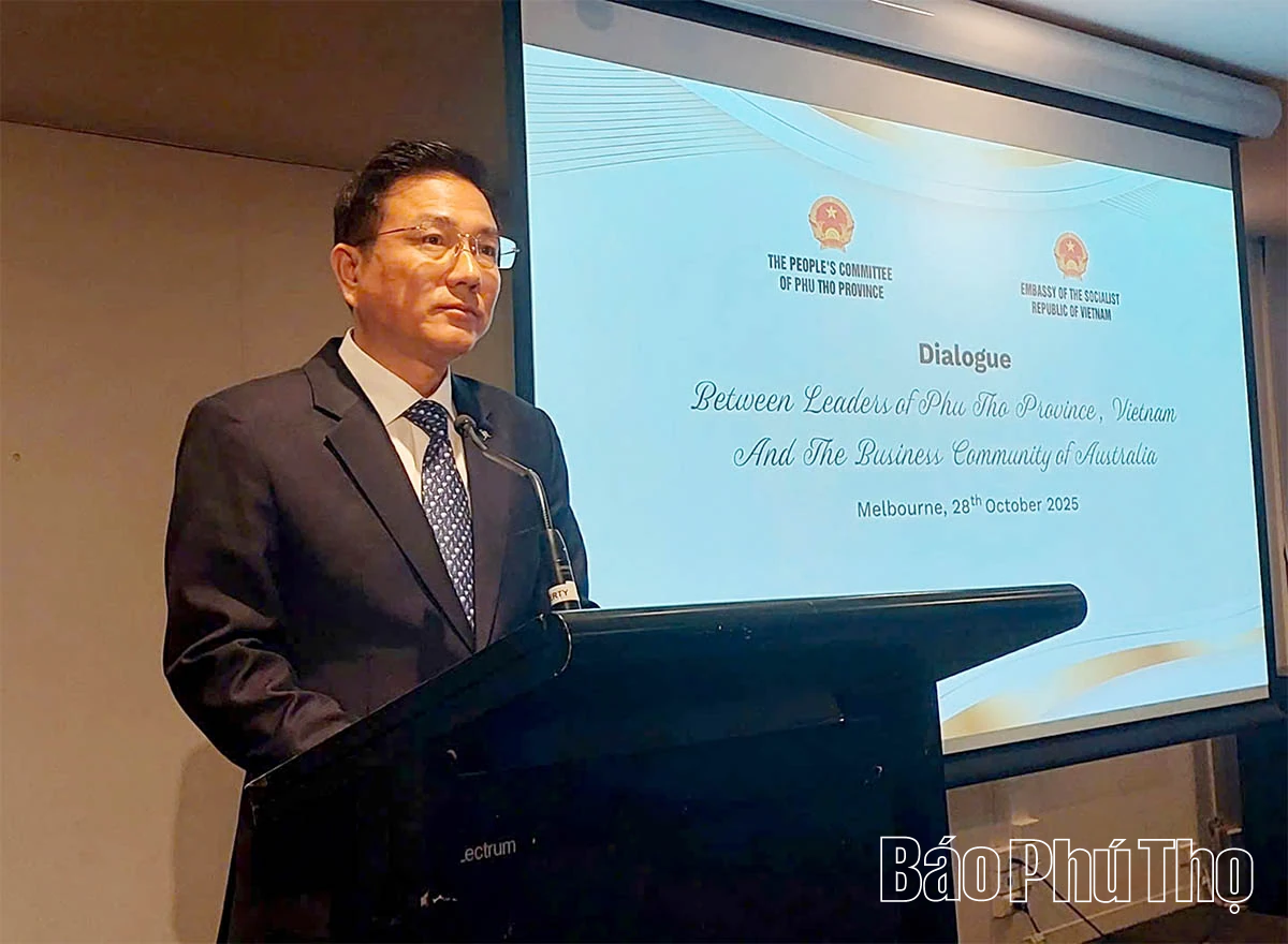 Đối thoại giữa lãnh đạo tỉnh Phú Thọ và cộng đồng doanh nghiệp Úc tại Melbourne