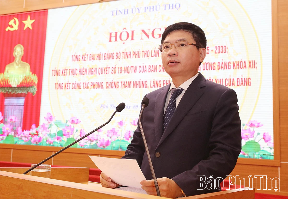 Bí thư Tỉnh ủy Trương Quốc Huy: Hành động quyết liệt, đưa Phú Thọ trở thành trung tâm phát triển năng động vùng Trung du miền núi Bắc Bộ