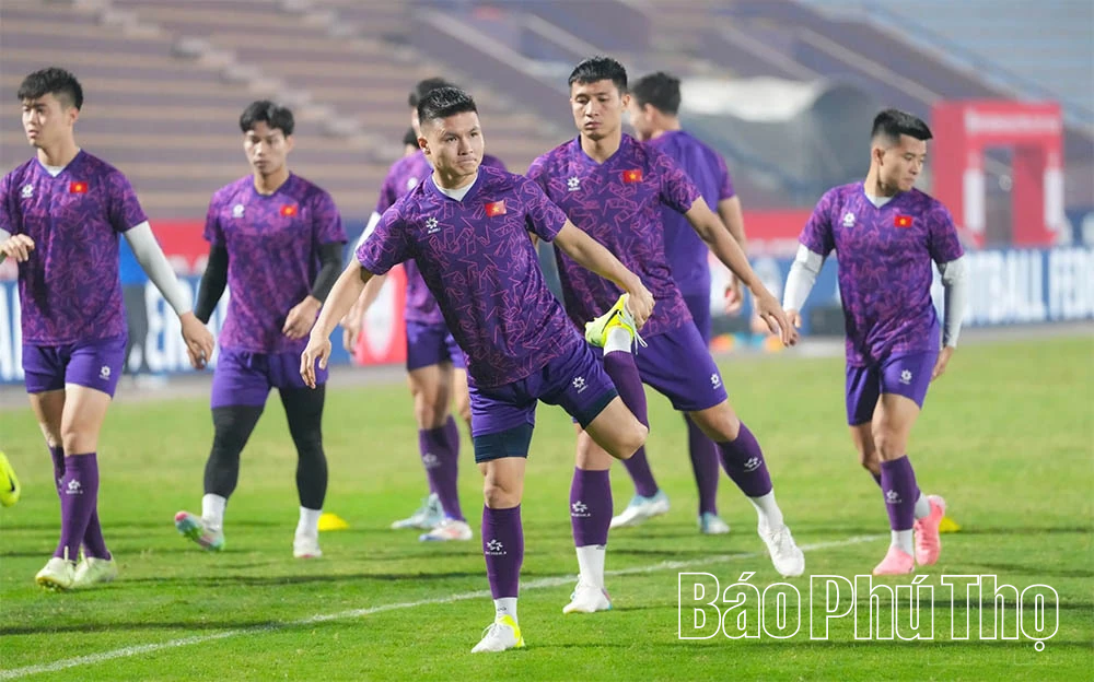 Đội tuyển bóng đá quốc gia sẽ tập trung ở Phú Thọ vào tháng 11