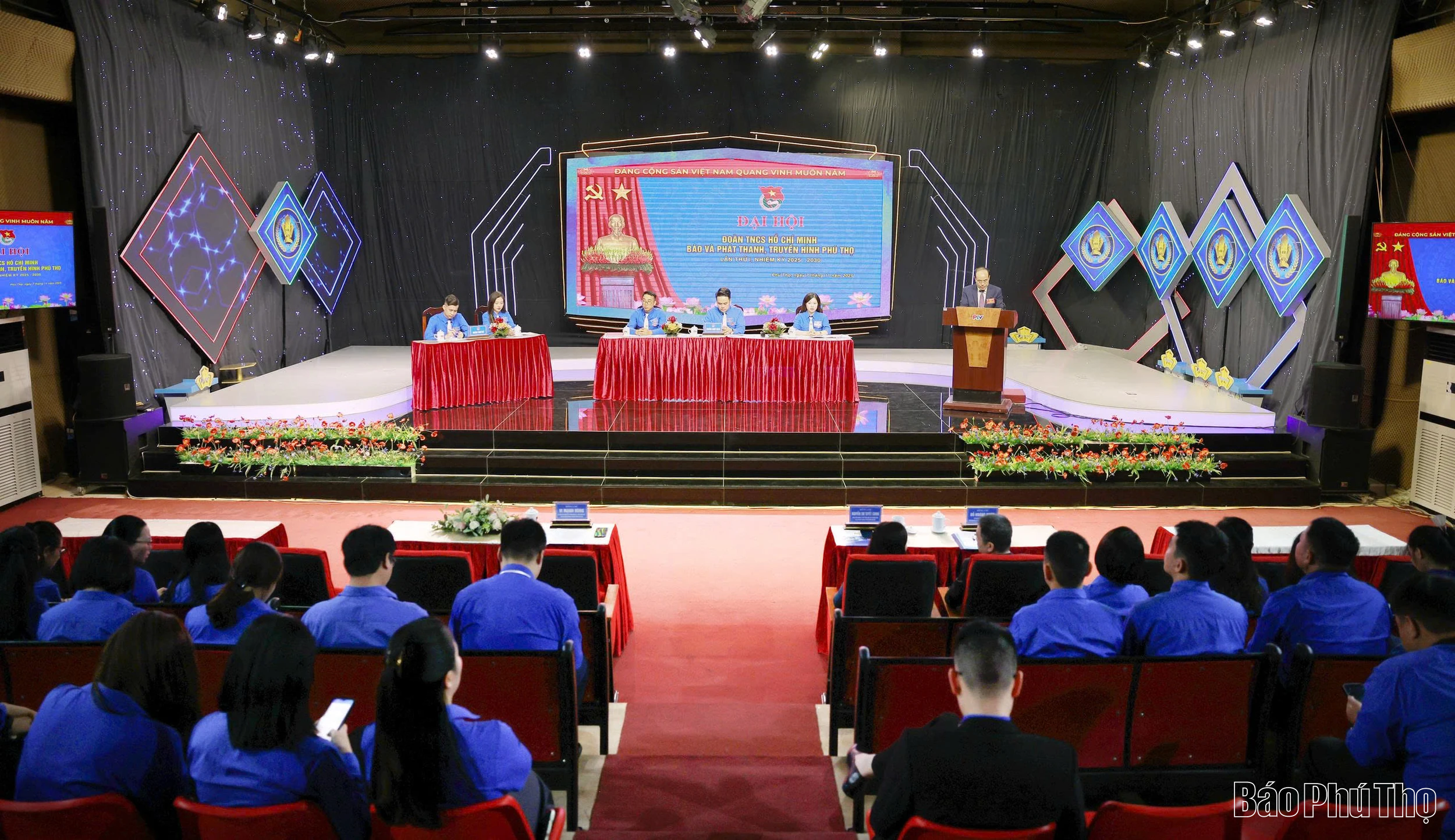Đại hội Đoàn TNCS Hồ Chí Minh Báo và phát thanh, truyền hình Phú Thọ lần thứ I, nhiệm kỳ 2025 – 2030