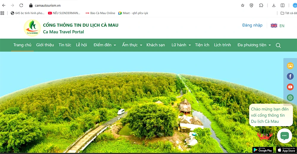 Du lịch Cà Mau tăng sức hút