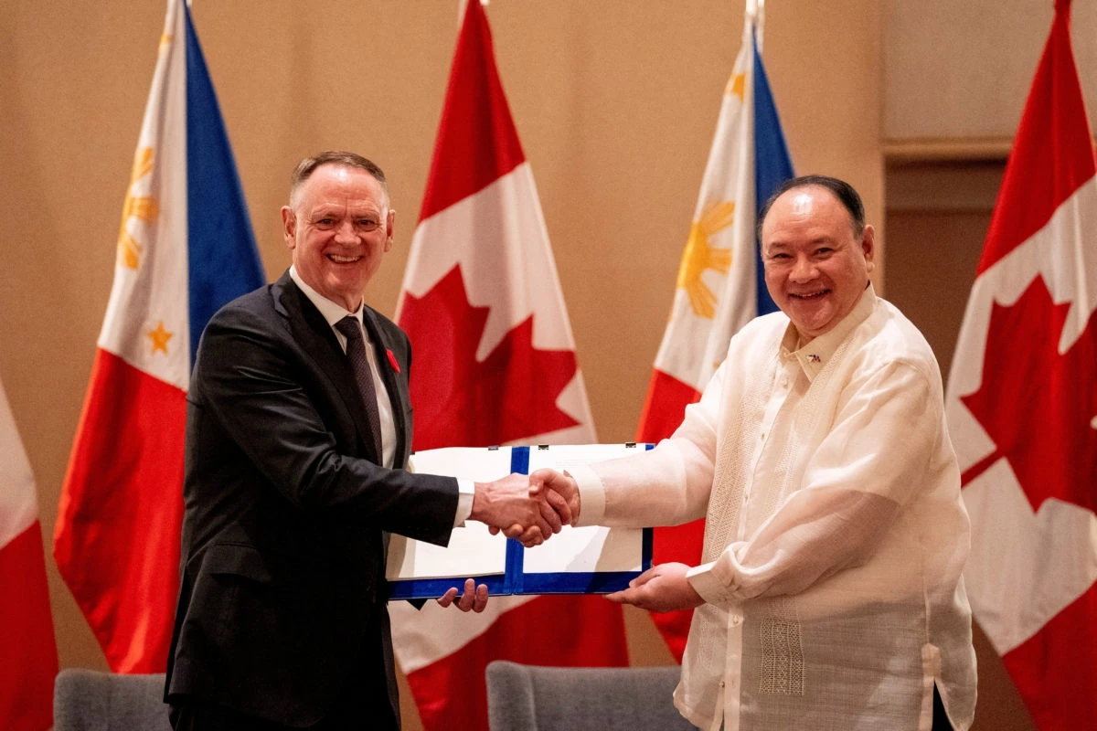 Philippines ký Thỏa thuận quốc phòng quan trọng với Canada