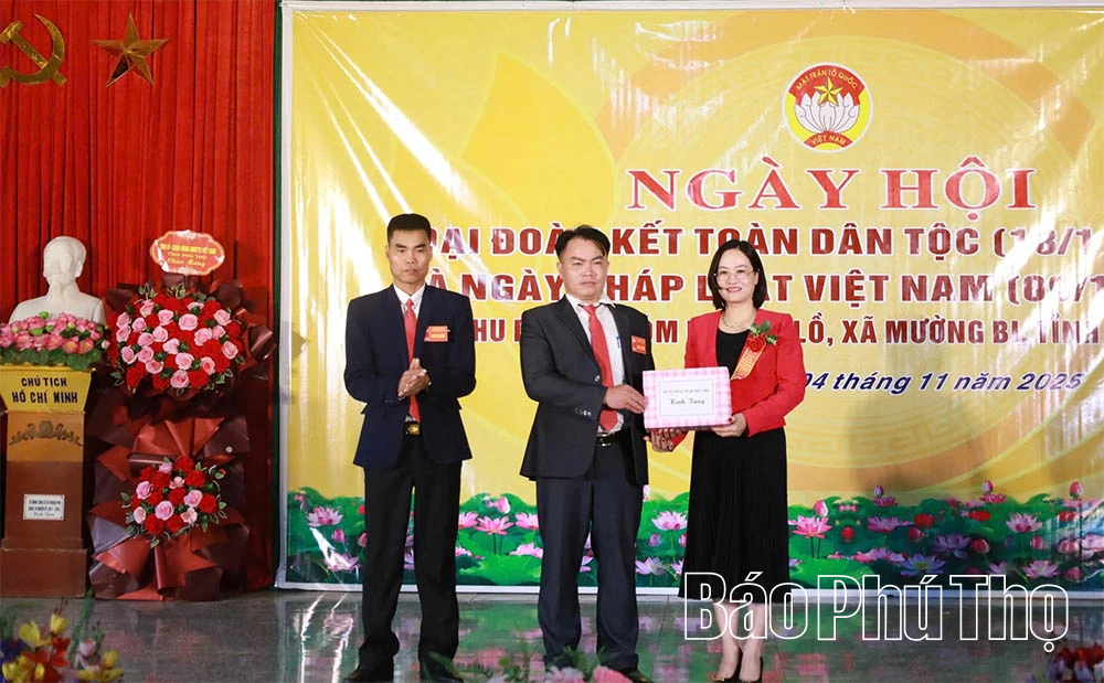 Ngày hội đại đoàn kết toàn dân tộc khu dân cư xóm Mường Lồ