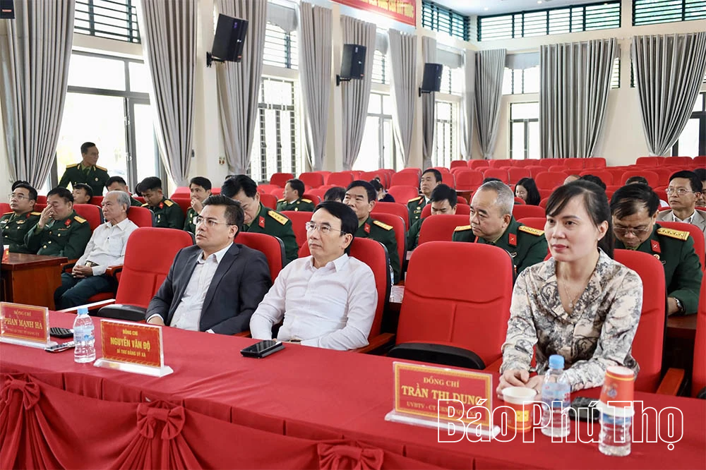 Cụm thi đua số 4 Hội CCB tỉnh tổ chức hội nghị tổng kết công tác thi đua năm 2025