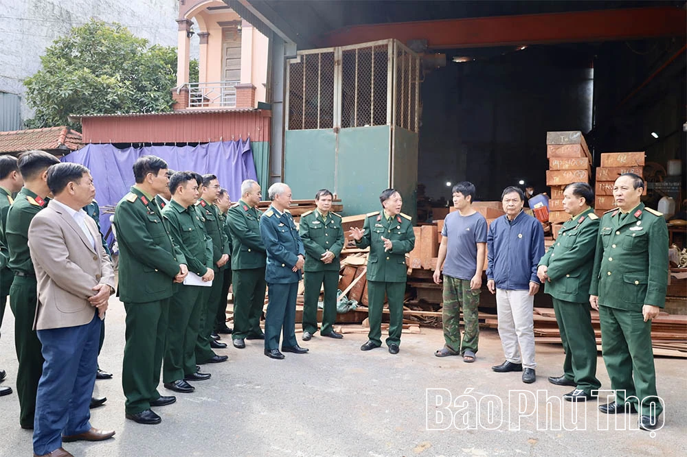 Cụm thi đua số 4 Hội CCB tỉnh tổ chức hội nghị tổng kết công tác thi đua năm 2025