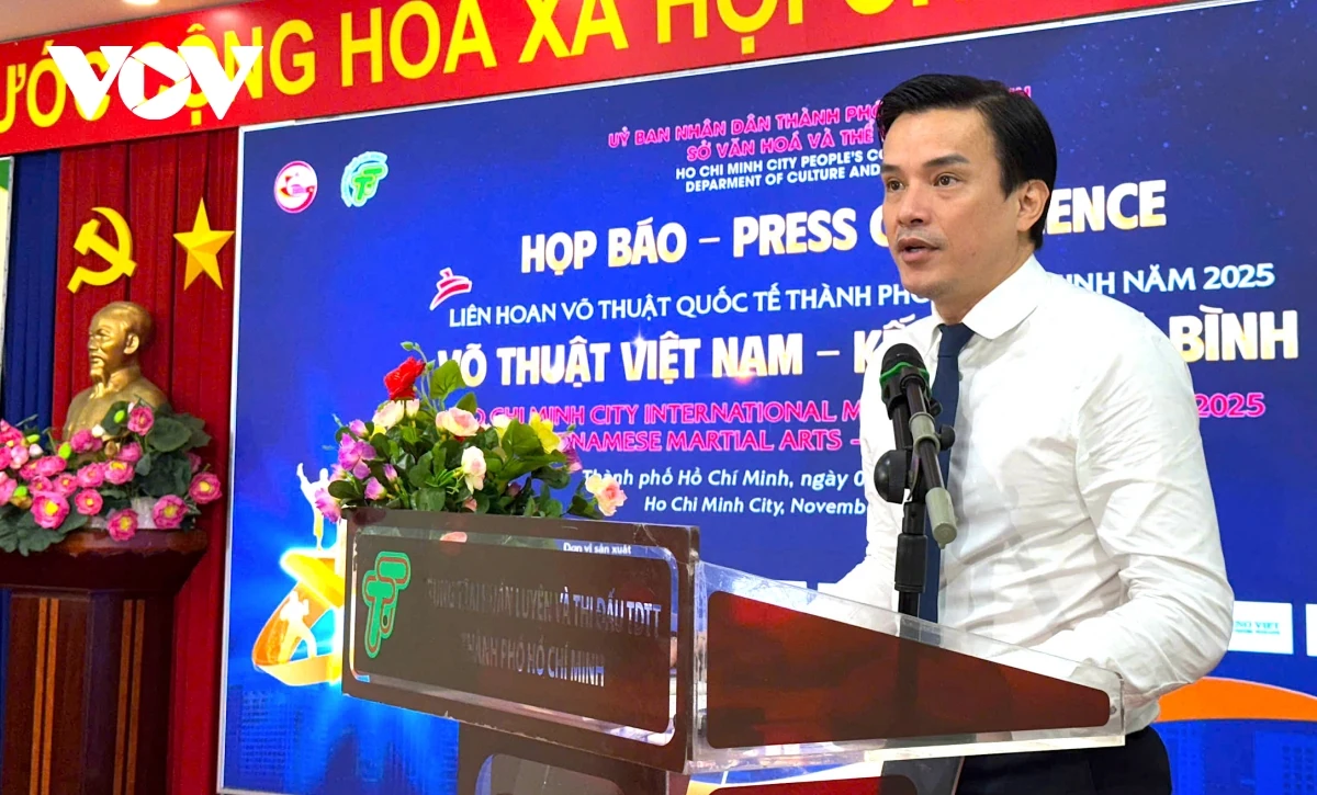 Liên hoan Võ thuật Quốc tế TP.HCM 2025 lan toả thông điệp kết nối hòa bình