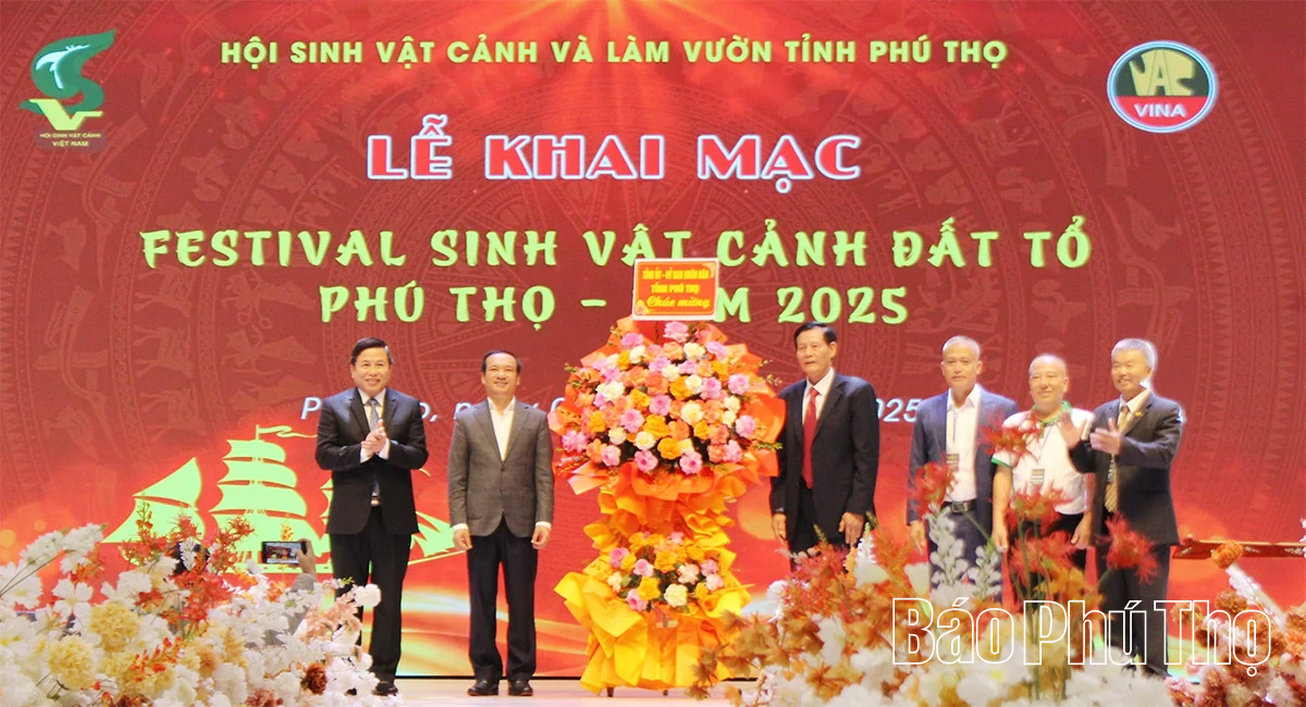 Khai mạc Festival sinh vật cảnh Đất Tổ Phú Thọ - năm 2025