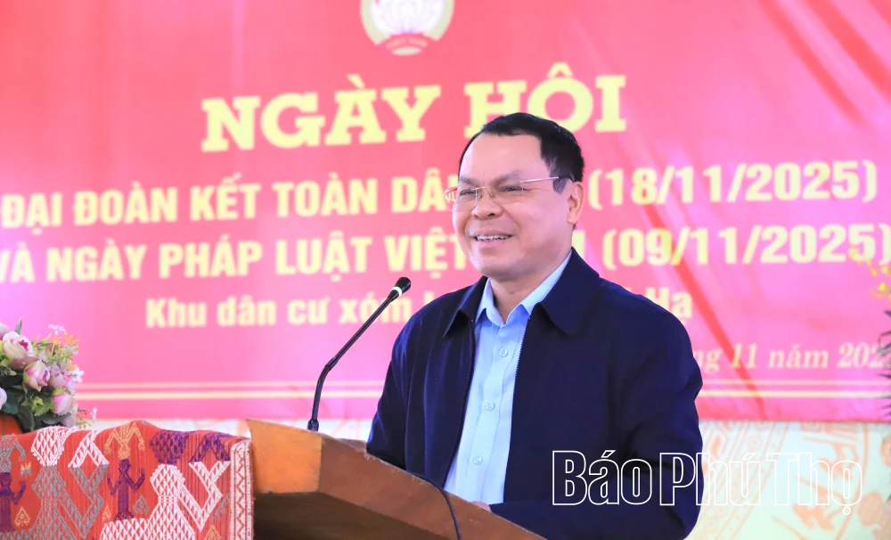 Ngày hội đại đoàn kết toàn dân tộc xóm Lác, xã Mai Hạ