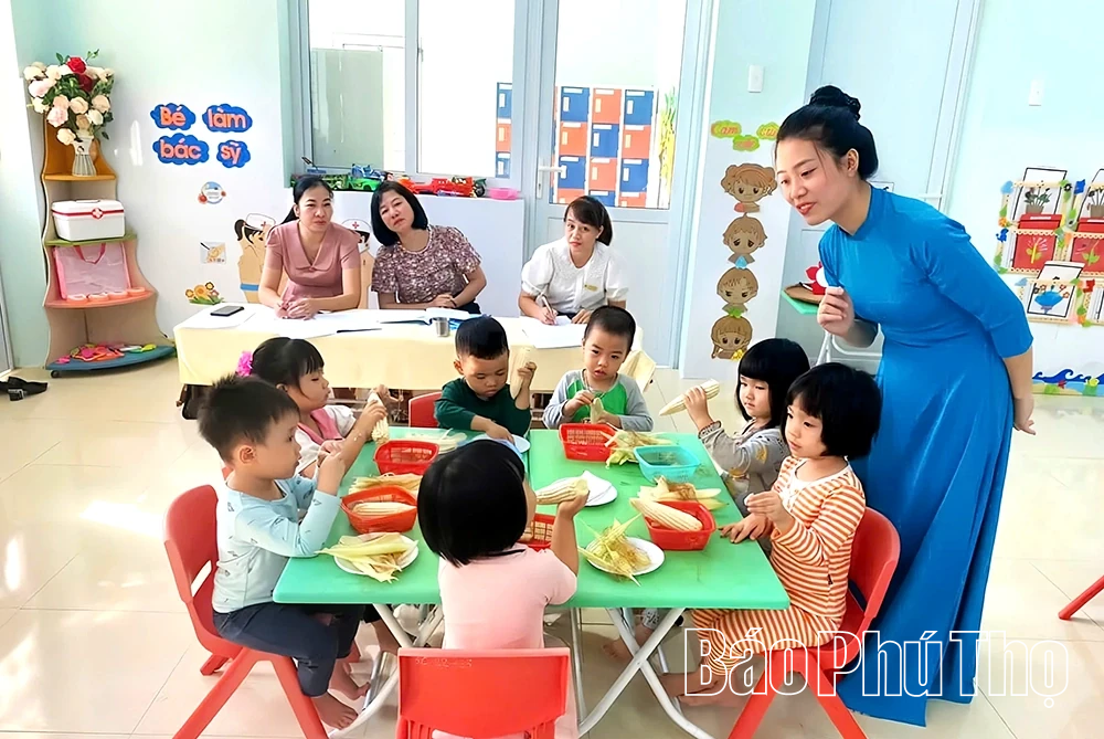 Điểm sáng trong công tác xây dựng Đảng ở Trường Mầm non Tân Hòa A