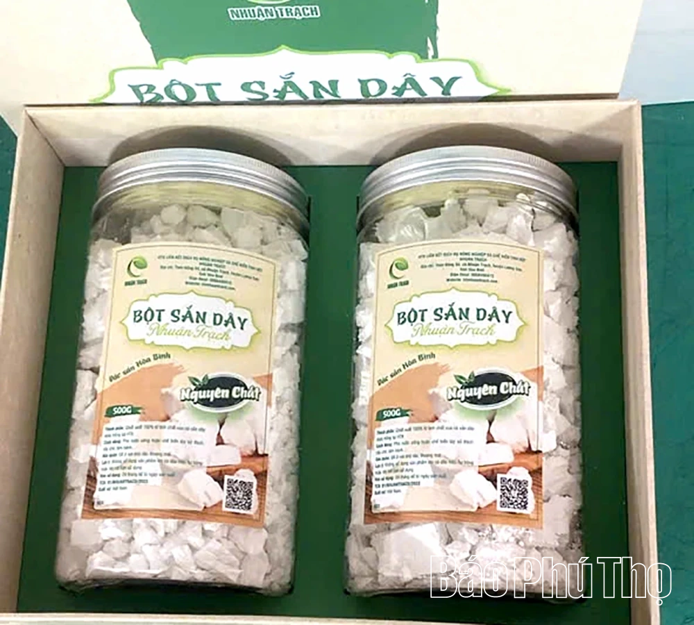 Mát lành bột sắn dây Nhuận Trạch