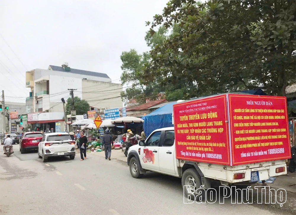 Trung tâm Công tác xã hội Vĩnh Phúc tăng cường công tác tuyên truyền lưu động