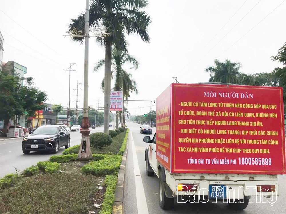 Trung tâm Công tác xã hội Vĩnh Phúc tăng cường công tác tuyên truyền lưu động