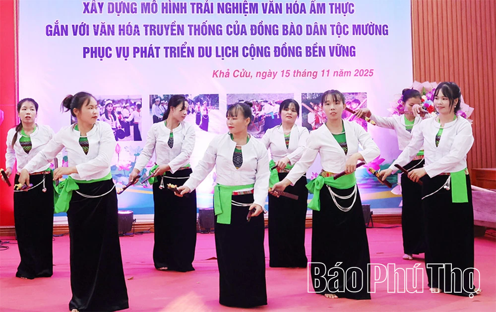 Độc đáo bản sắc văn hóa người Mường xã Khả Cửu