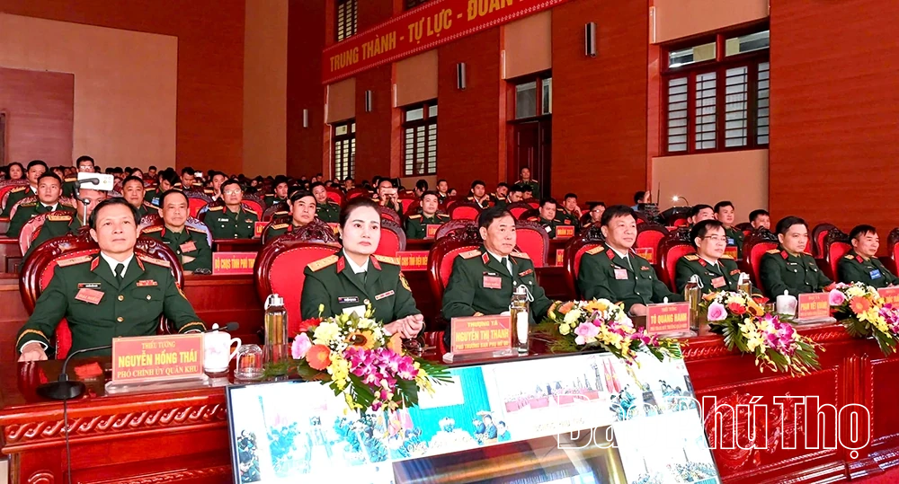 Quân khu 2 tuyên dương các tập thể , cá nhân tiêu biểu trong hoạt động công tác quần chúng giai đoạn 2021 – 2025