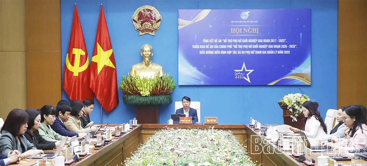 Hội nghị tổng kết Đề án Hỗ trợ phụ nữ khởi nghiệp